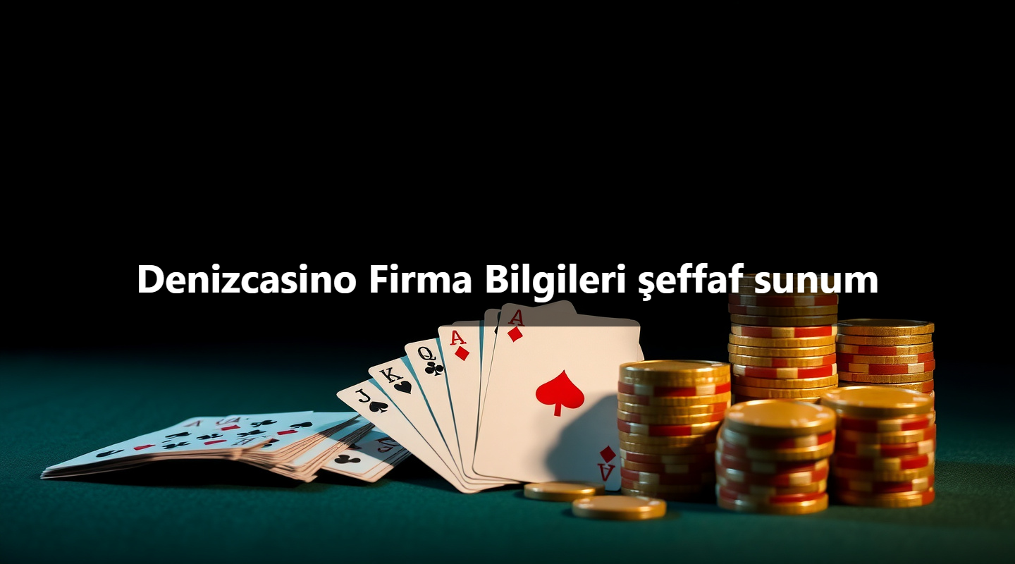 Denizcasino Firma Bilgileri şeffaf sunum
